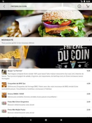 Friterie du Coin Houdeng android App screenshot 1