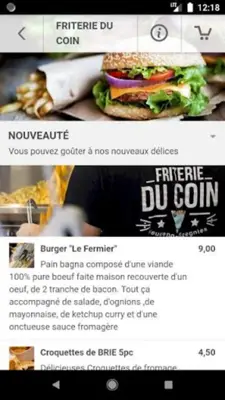 Friterie du Coin Houdeng android App screenshot 5